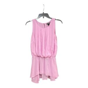 BISOU BISOU Ruffled bottom with elastic waist. Button neck in the back size XS